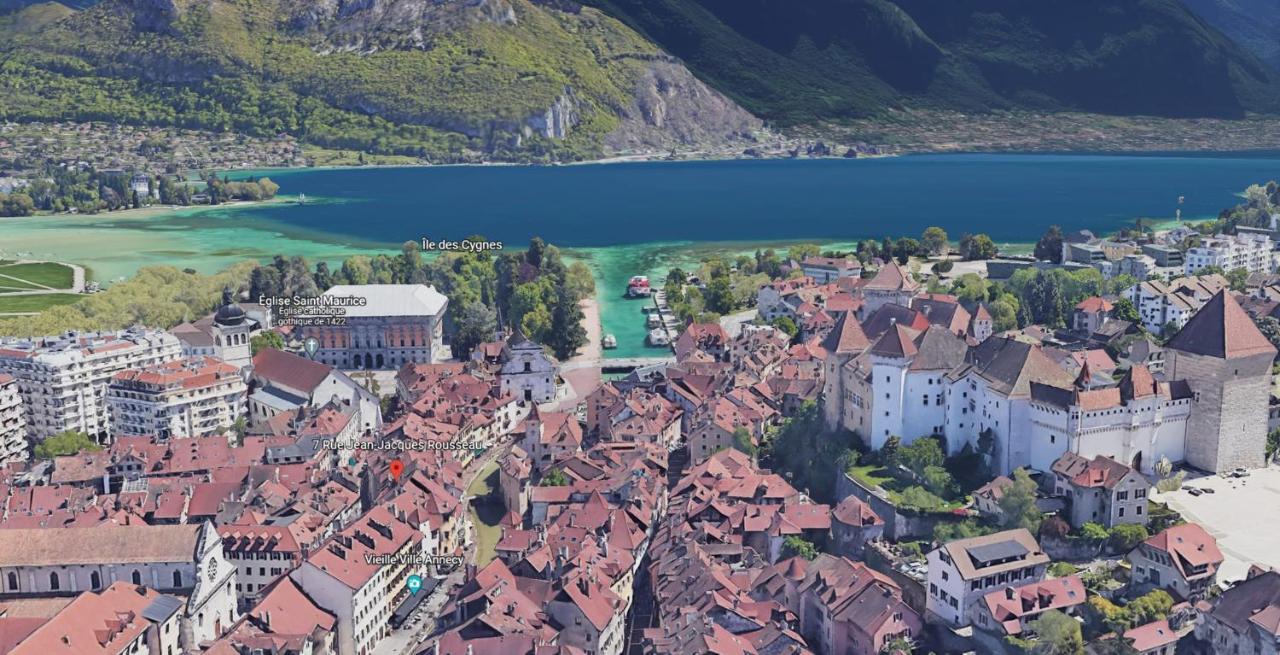 Le Canal - Nice Studio On The Venice Of The Alps Annecy Eksteriør billede